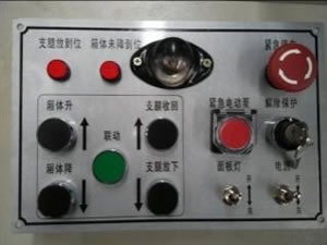 Ground control panel